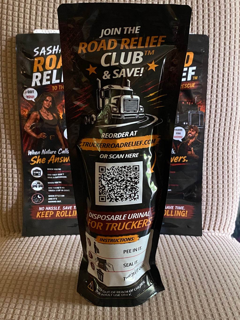 Launch Pack Club™ | 20 Disposable Urine Bags